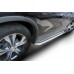 Защита порогов Honda-CR-V (2012) ( 2L) d57 с листом усиленная