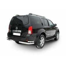 Уголки NISSAN PATHFINDER (2011) d76+d42 двойные