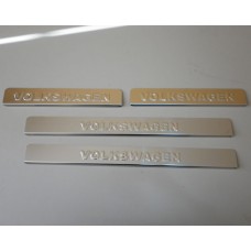 Накладки на пороги Volkswagen штамп
